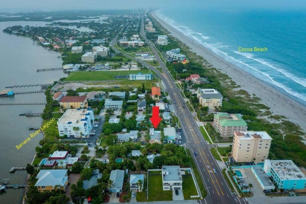 Beach House W/Putting Green/Game Rm/Rooftop Deck Cocoa Beach Dış mekan fotoğraf