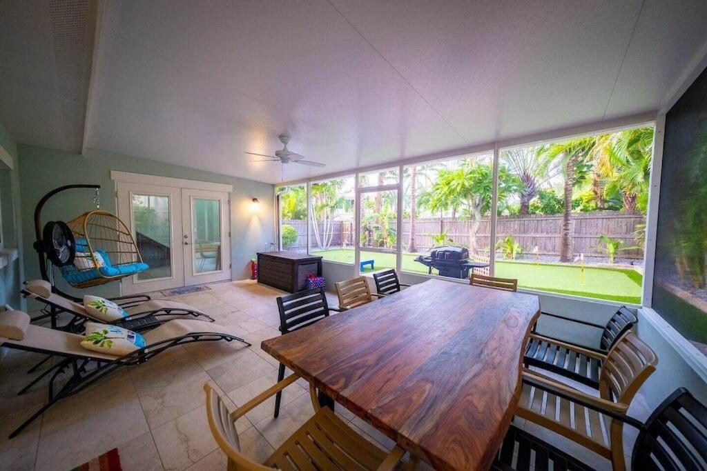 Beach House W/Putting Green/Game Rm/Rooftop Deck Cocoa Beach Dış mekan fotoğraf