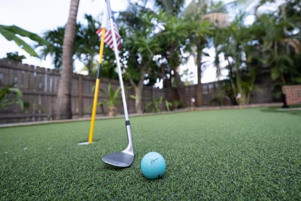 Beach House W/Putting Green/Game Rm/Rooftop Deck Cocoa Beach Dış mekan fotoğraf
