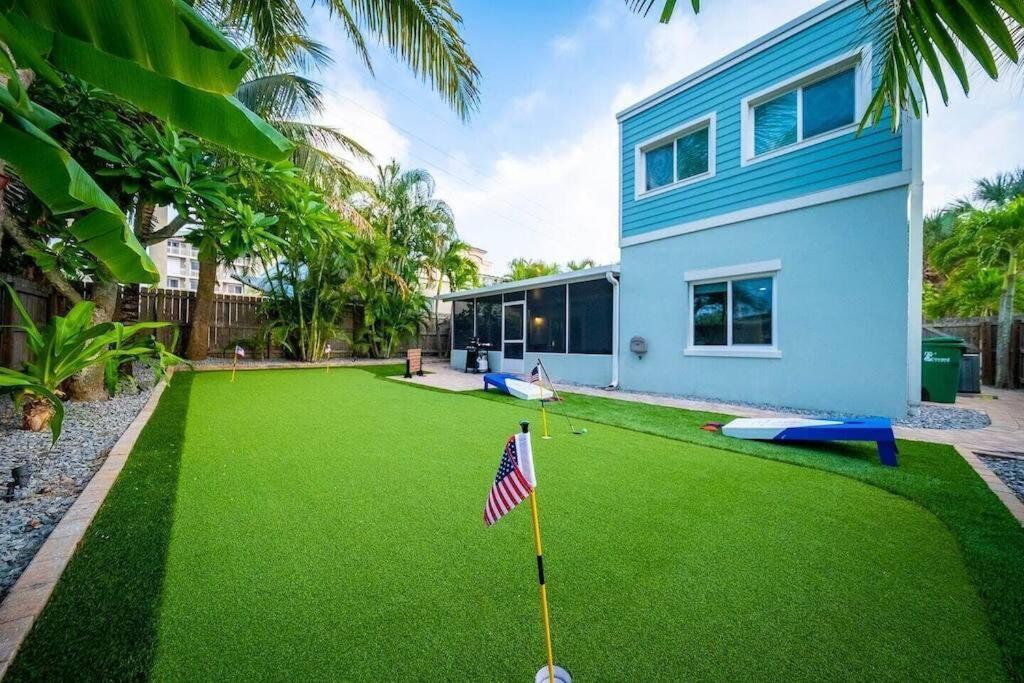 Beach House W/Putting Green/Game Rm/Rooftop Deck Cocoa Beach Dış mekan fotoğraf