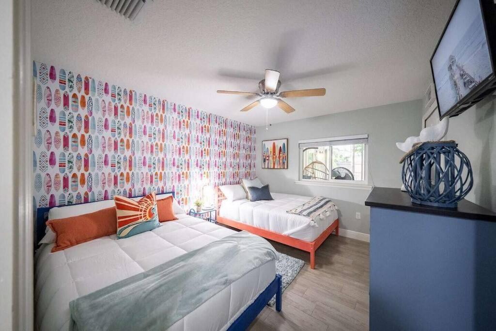 Beach House W/Putting Green/Game Rm/Rooftop Deck Cocoa Beach Dış mekan fotoğraf